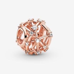 Authentic Pandora rose gold charm